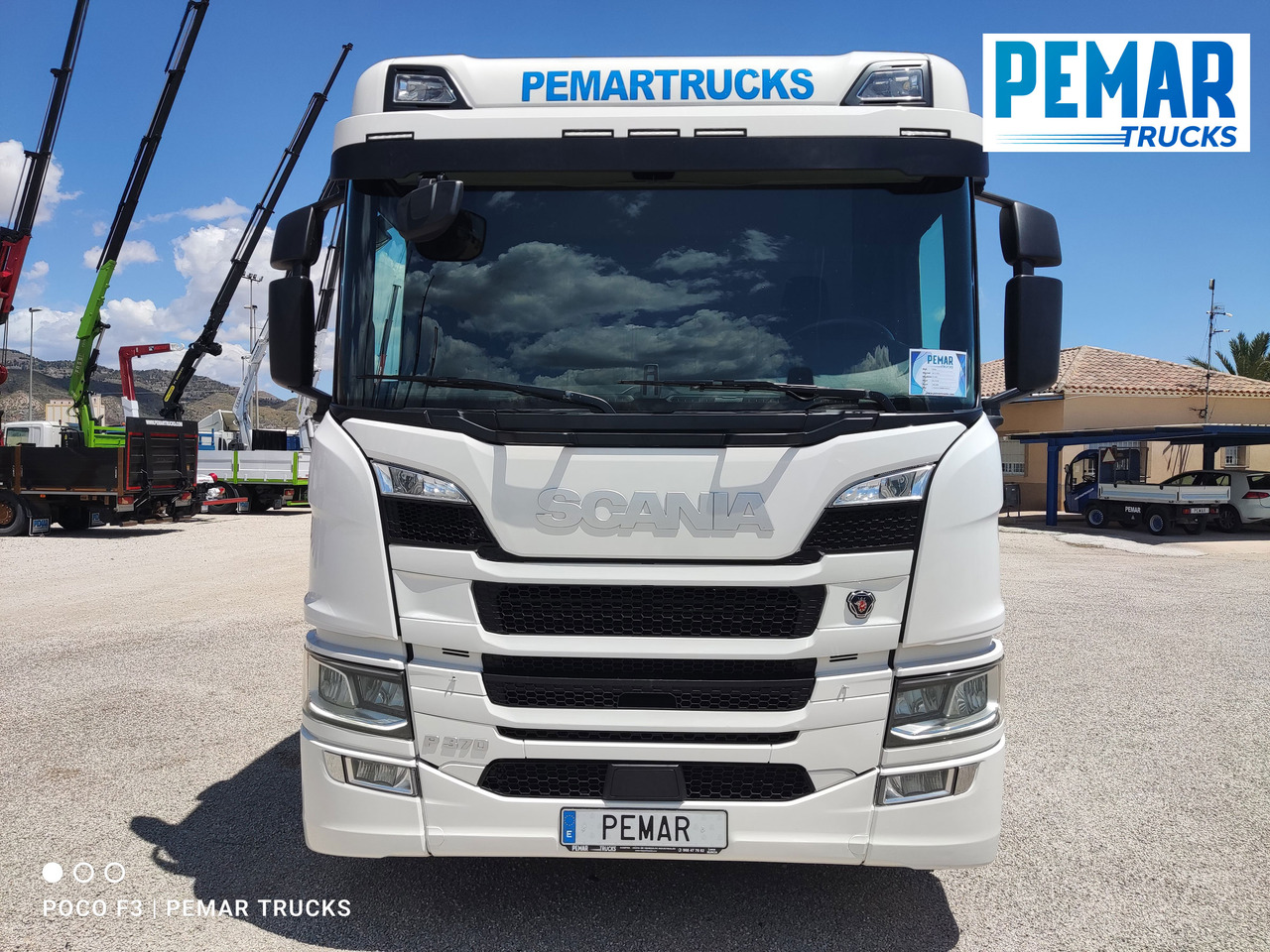 SCANIA P 370 4X2 GRUA CAJA FIJA - Nákladní automobil valníkový/ Plošinový, Auto s hydraulickou rukou: obrázek 3 SCANIA P 370 4X2 GRUA CAJA FIJA - Nákladní automobil valníkový/ Plošinový, Auto s hydraulickou rukou: obrázek 3