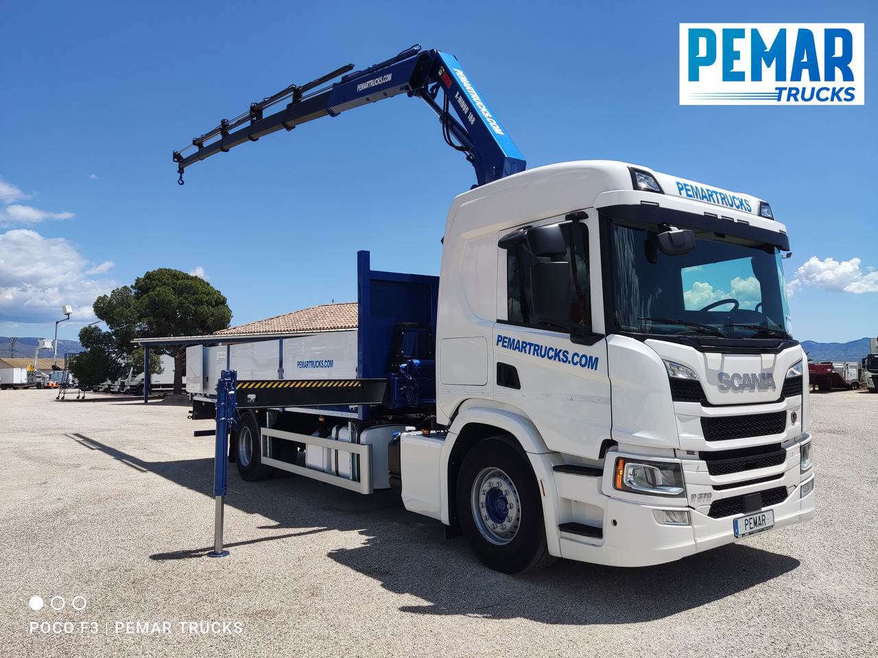SCANIA P 370 GRUA CAJA FIJA 18T - Auto s hydraulickou rukou: obrázek 3 SCANIA P 370 GRUA CAJA FIJA 18T - Auto s hydraulickou rukou: obrázek 3