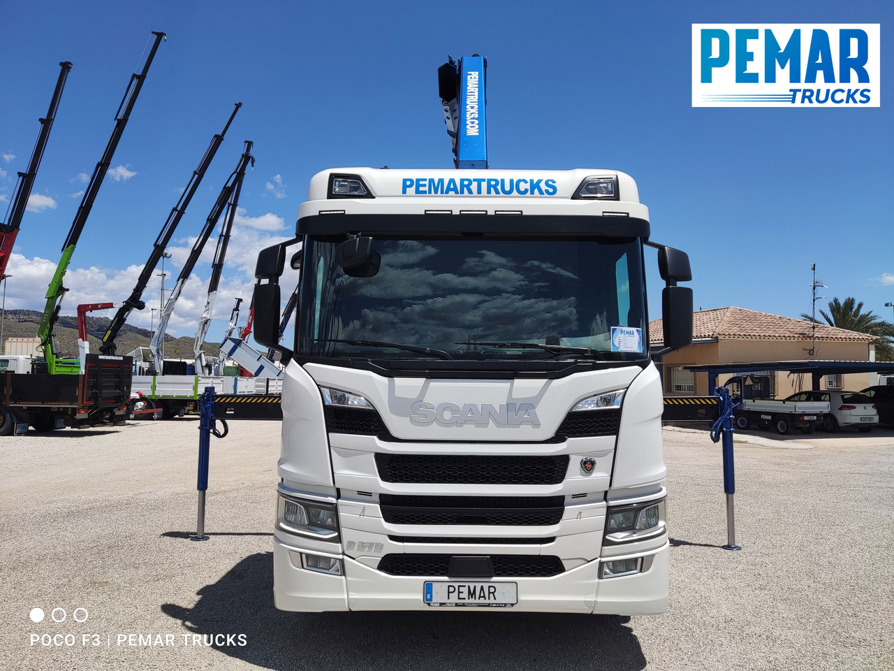 SCANIA P 370 GRUA CAJA FIJA 18T - Auto s hydraulickou rukou: obrázek 2 SCANIA P 370 GRUA CAJA FIJA 18T - Auto s hydraulickou rukou: obrázek 2