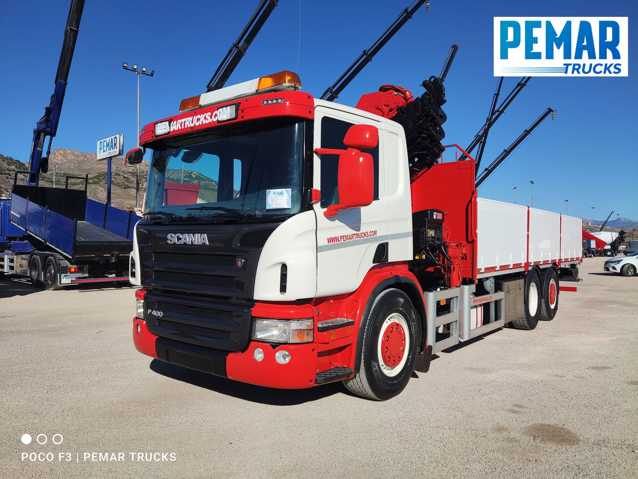 SCANIA P 400 6X2 GRUA CAJA FIJA - Auto s hydraulickou rukou: obrázek 2 SCANIA P 400 6X2 GRUA CAJA FIJA - Auto s hydraulickou rukou: obrázek 2