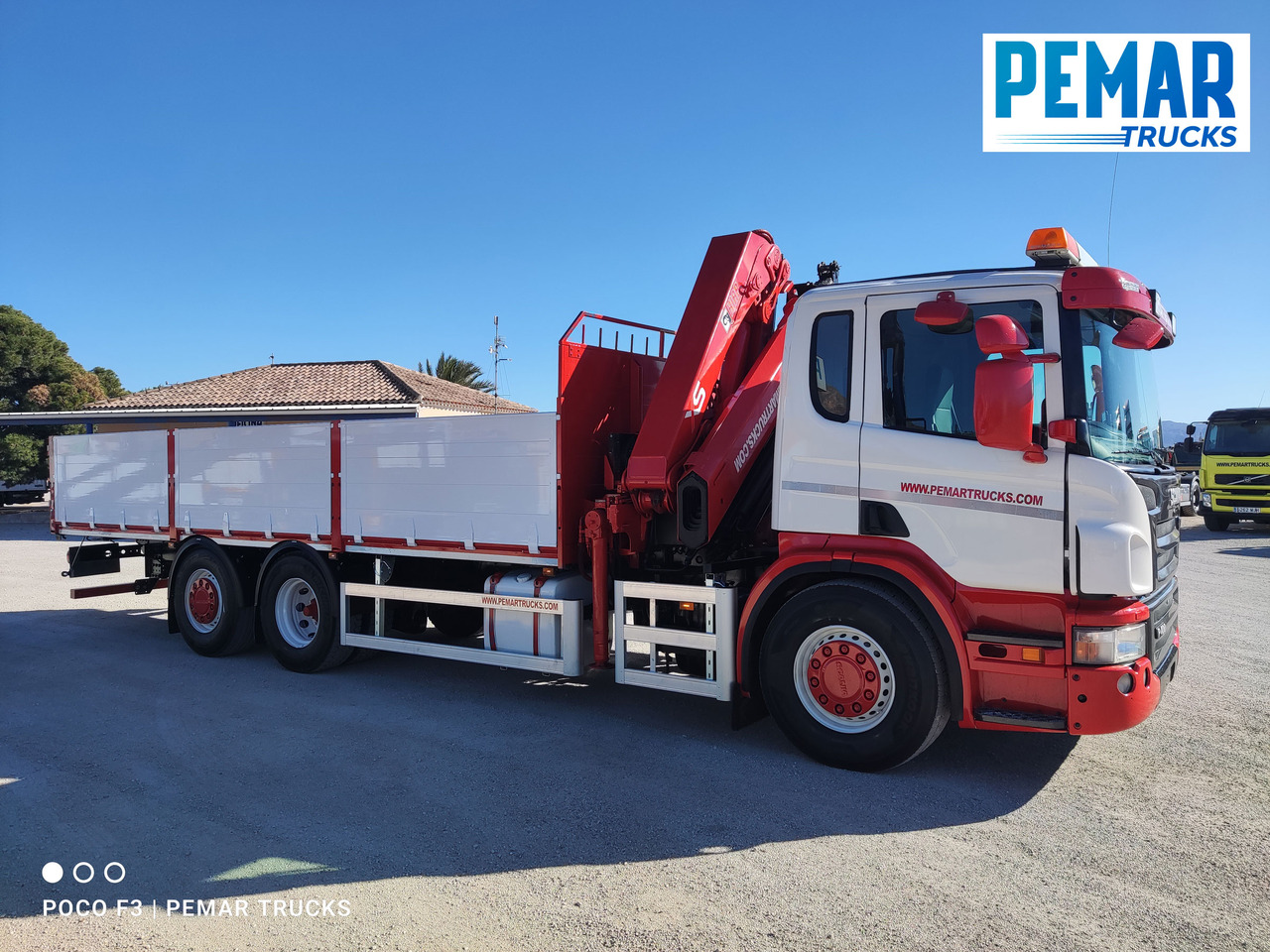 SCANIA P 400 6X2 GRUA CAJA FIJA - Auto s hydraulickou rukou: obrázek 5 SCANIA P 400 6X2 GRUA CAJA FIJA - Auto s hydraulickou rukou: obrázek 5