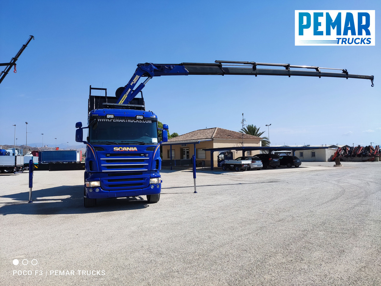 Sklápěč, Auto s hydraulickou rukou SCANIA R 420 6X2 GRUA PALFINGER PK 23002 BASCULANTE: obrázek 33