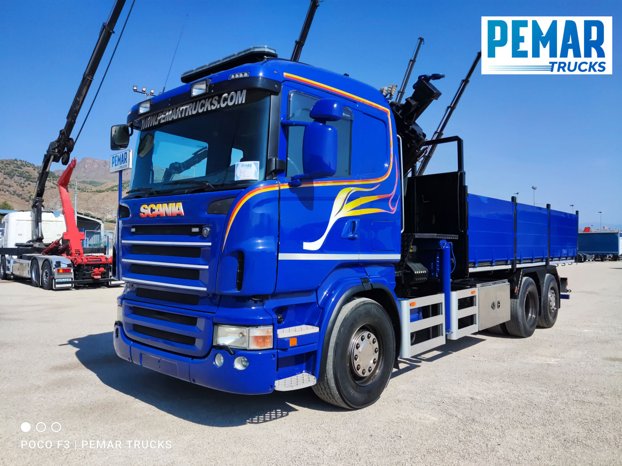 SCANIA R 420 6X2 GRUA PALFINGER PK 23002 BASCULANTE - Sklápěč, Auto s hydraulickou rukou: obrázek 2 SCANIA R 420 6X2 GRUA PALFINGER PK 23002 BASCULANTE - Sklápěč, Auto s hydraulickou rukou: obrázek 2
