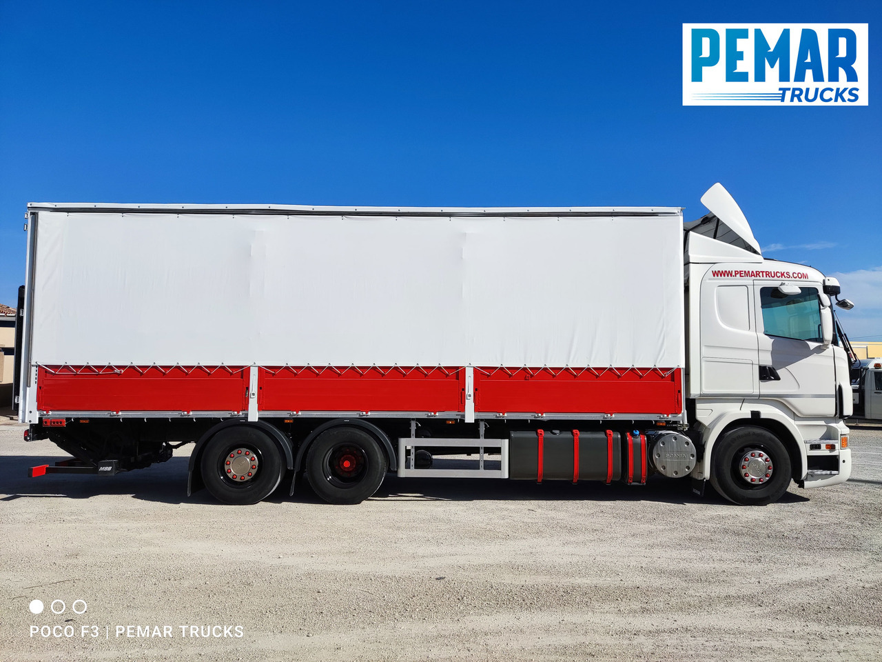 SCANIA R 440 6X2 SEMITAUTLINER - Plachtový nákladní auto: obrázek 5 SCANIA R 440 6X2 SEMITAUTLINER - Plachtový nákladní auto: obrázek 5