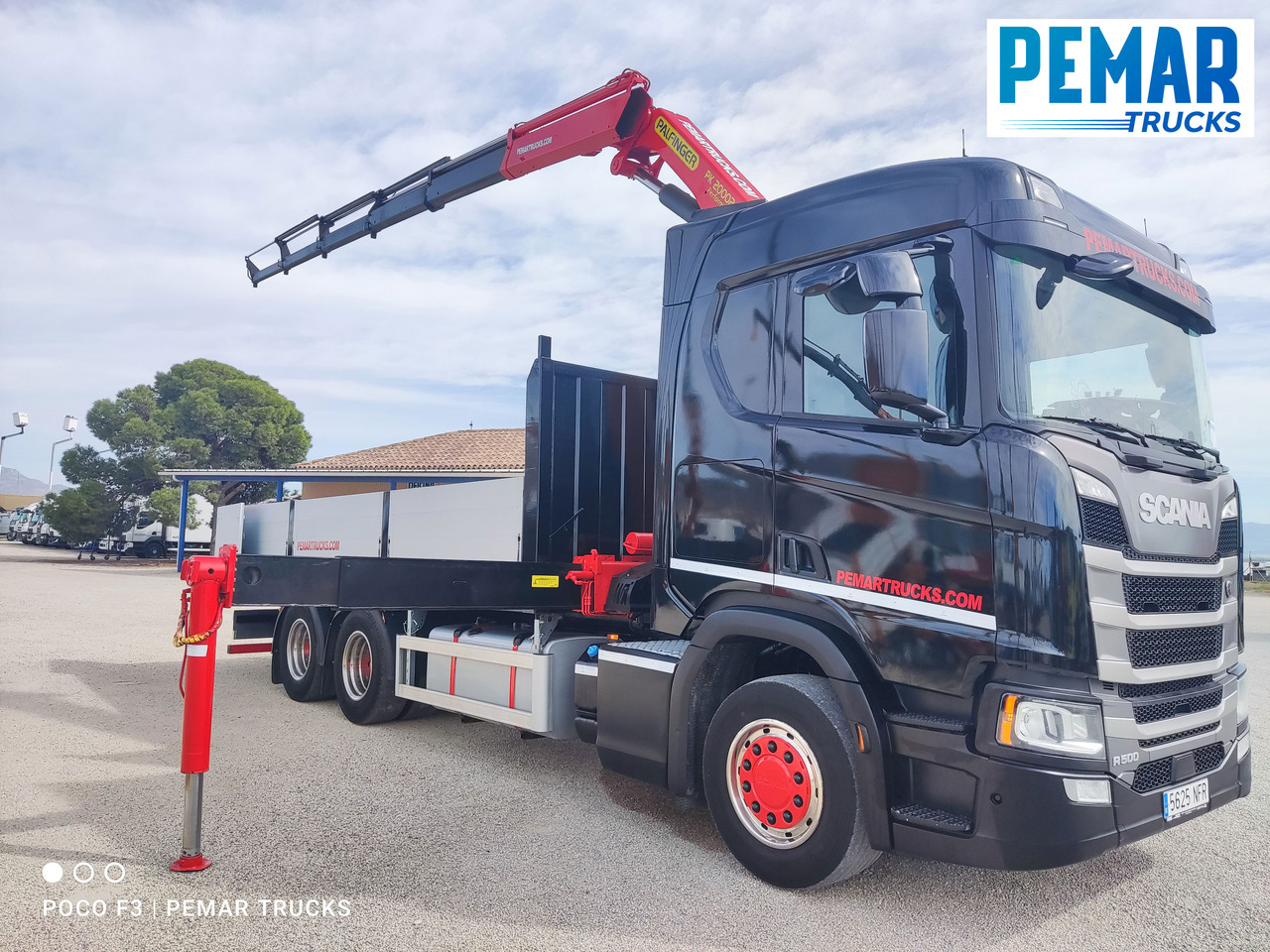 SCANIA R 500 6X2 GRUA CAJA FIJA - Auto s hydraulickou rukou: obrázek 3 SCANIA R 500 6X2 GRUA CAJA FIJA - Auto s hydraulickou rukou: obrázek 3