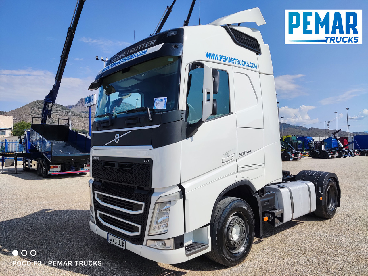 VOLVO FH 500 GLOBETROTTER EURO 6 - Tahač: obrázek 1 VOLVO FH 500 GLOBETROTTER EURO 6 - Tahač: obrázek 1