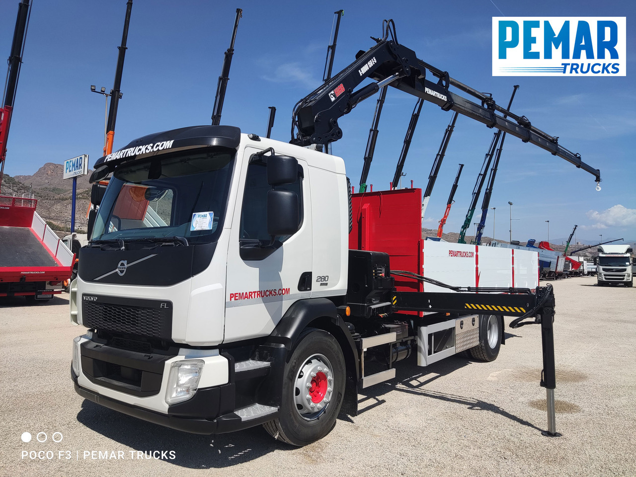 VOLVO FL 280 GRUA CAJA FIJA EURO 6 - Auto s hydraulickou rukou: obrázek 1 VOLVO FL 280 GRUA CAJA FIJA EURO 6 - Auto s hydraulickou rukou: obrázek 1