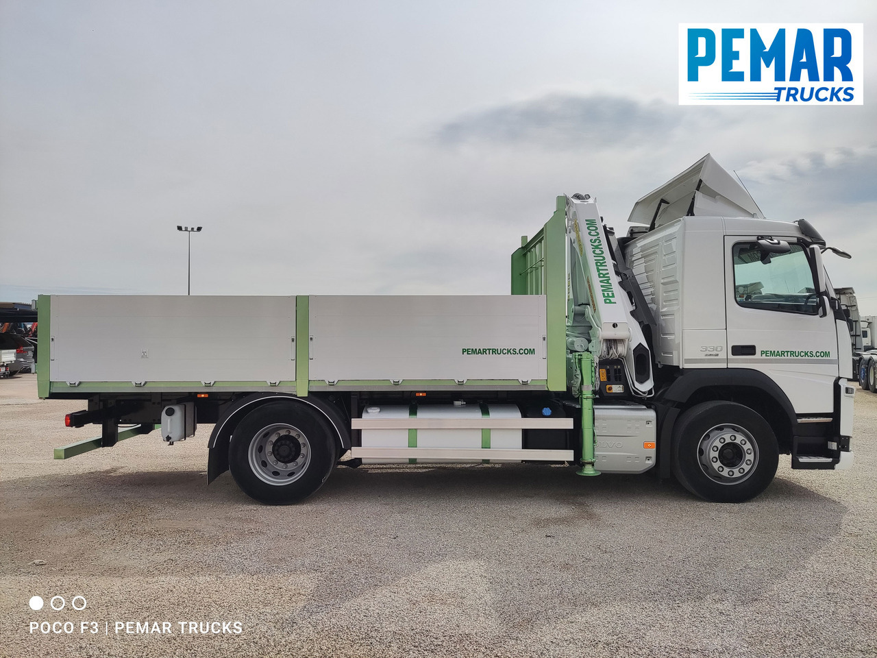 VOLVO FM 330 4X2 GRUA CAJA FIJA - Nákladní automobil valníkový/ Plošinový, Auto s hydraulickou rukou: obrázek 5 VOLVO FM 330 4X2 GRUA CAJA FIJA - Nákladní automobil valníkový/ Plošinový, Auto s hydraulickou rukou: obrázek 5