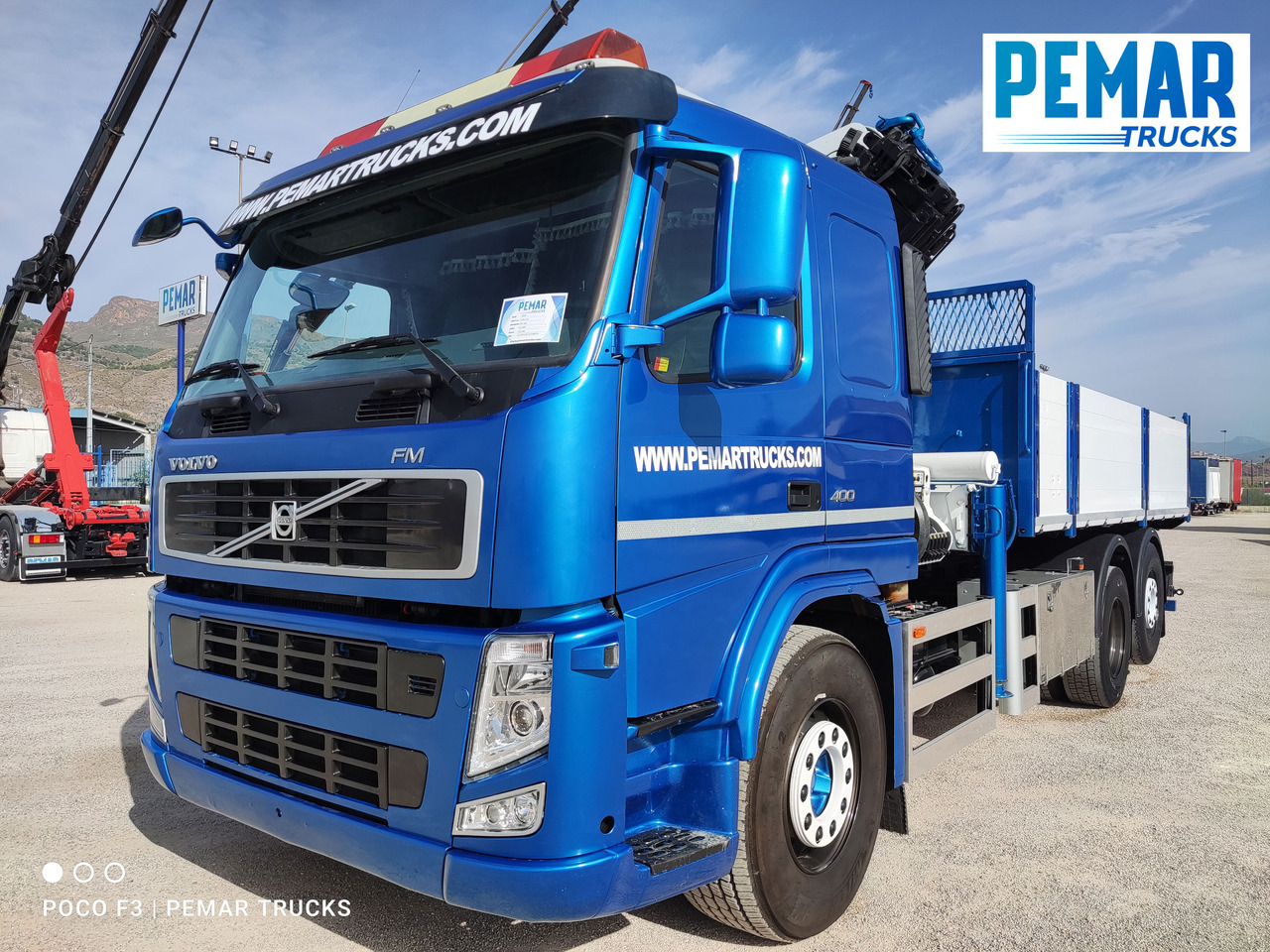 VOLVO FM 400 6X2 GRUA PALFINGER PK 23002 BASCULANTE - Sklápěč, Auto s hydraulickou rukou: obrázek 2 VOLVO FM 400 6X2 GRUA PALFINGER PK 23002 BASCULANTE - Sklápěč, Auto s hydraulickou rukou: obrázek 2