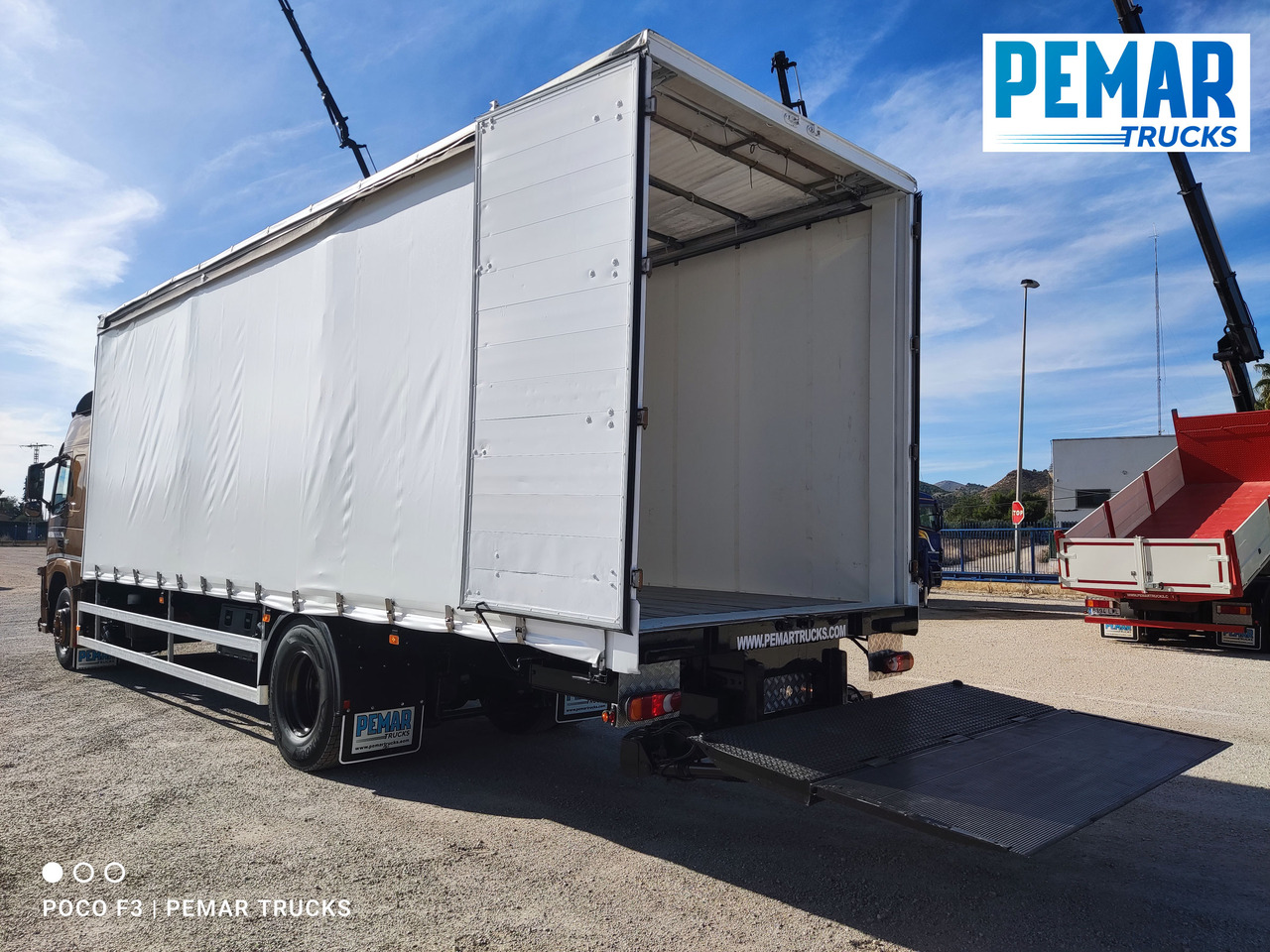 Plachtový nákladní auto VOLVO FM 410 TAUTLINER: obrázek 15