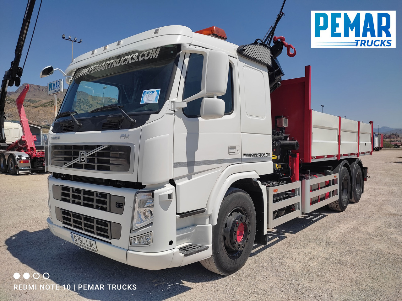 VOLVO FM 440 6X4 GRUA BASCULANTE - Sklápěč, Auto s hydraulickou rukou: obrázek 2 VOLVO FM 440 6X4 GRUA BASCULANTE - Sklápěč, Auto s hydraulickou rukou: obrázek 2