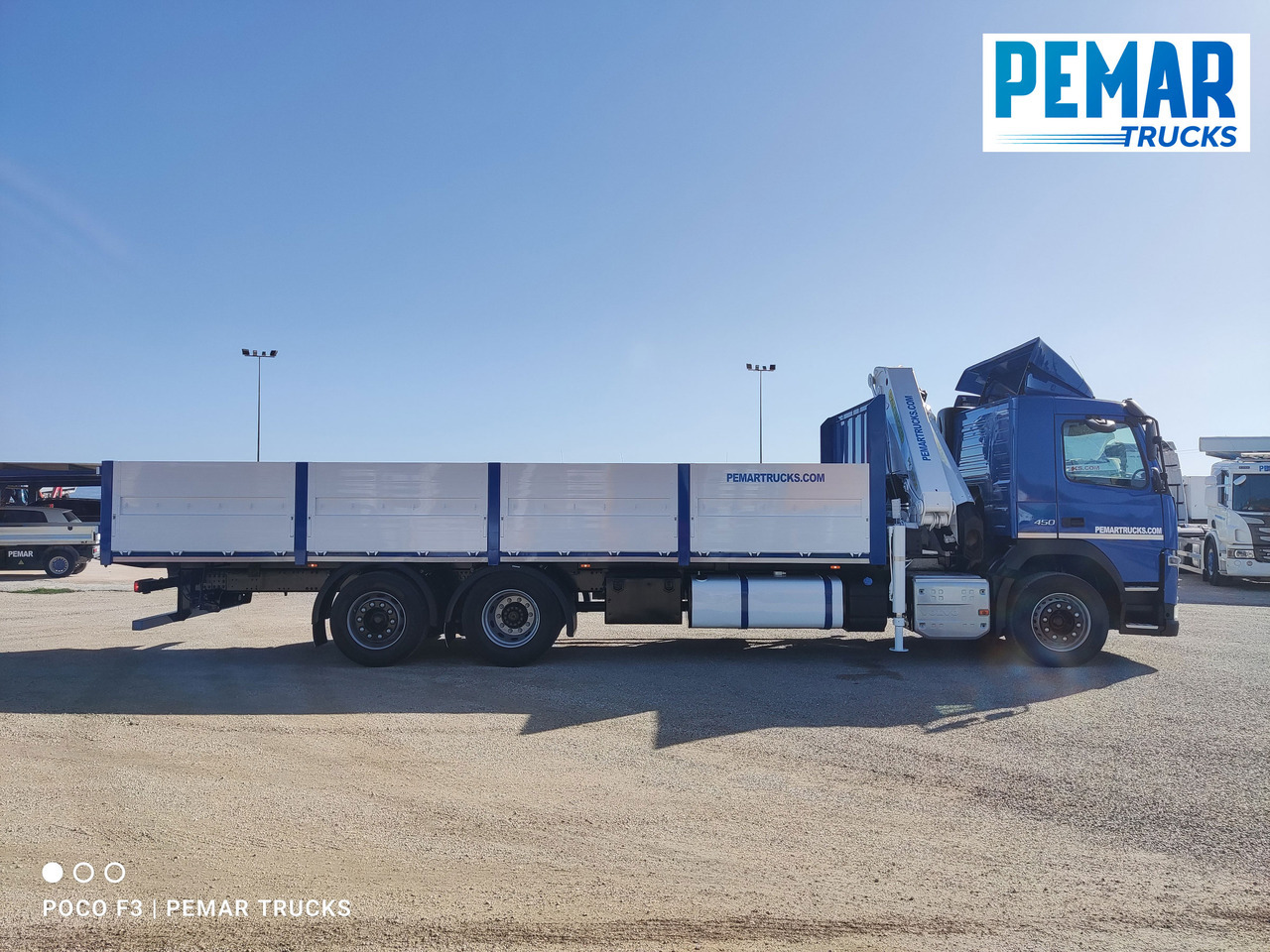 VOLVO FM 450 6X2 GRUA CAJA FIJA EURO 6 - Nákladní automobil valníkový/ Plošinový, Auto s hydraulickou rukou: obrázek 5 VOLVO FM 450 6X2 GRUA CAJA FIJA EURO 6 - Nákladní automobil valníkový/ Plošinový, Auto s hydraulickou rukou: obrázek 5