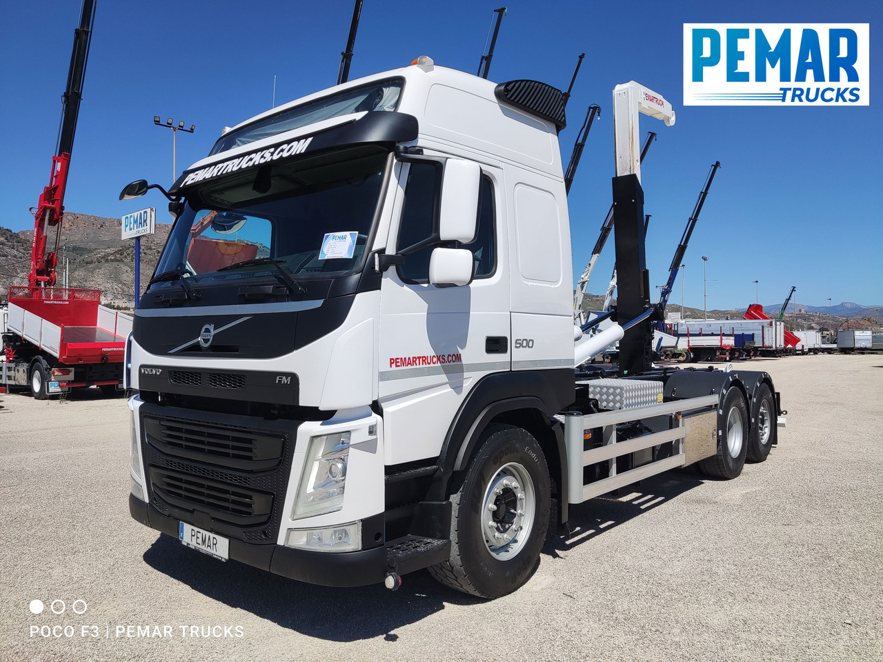 VOLVO FM 500 6X2 GANCHO MULTILIFT - Kontejnérový podvozek/ Výměnná nástavba: obrázek 1 VOLVO FM 500 6X2 GANCHO MULTILIFT - Kontejnérový podvozek/ Výměnná nástavba: obrázek 1
