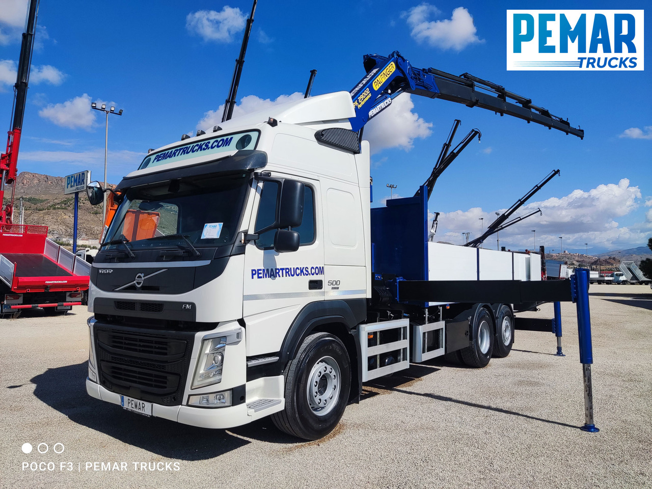 VOLVO FM 500 6X2 GRUA CAJA FIJA - Auto s hydraulickou rukou: obrázek 1 VOLVO FM 500 6X2 GRUA CAJA FIJA - Auto s hydraulickou rukou: obrázek 1