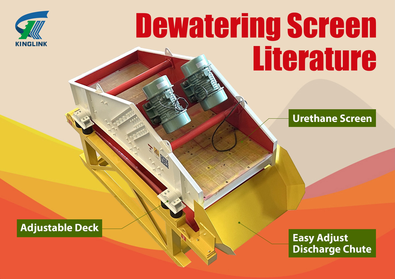 Kinglink DS1230 Dewatering Screen - Třídič: obrázek 1 Kinglink DS1230 Dewatering Screen - Třídič: obrázek 1