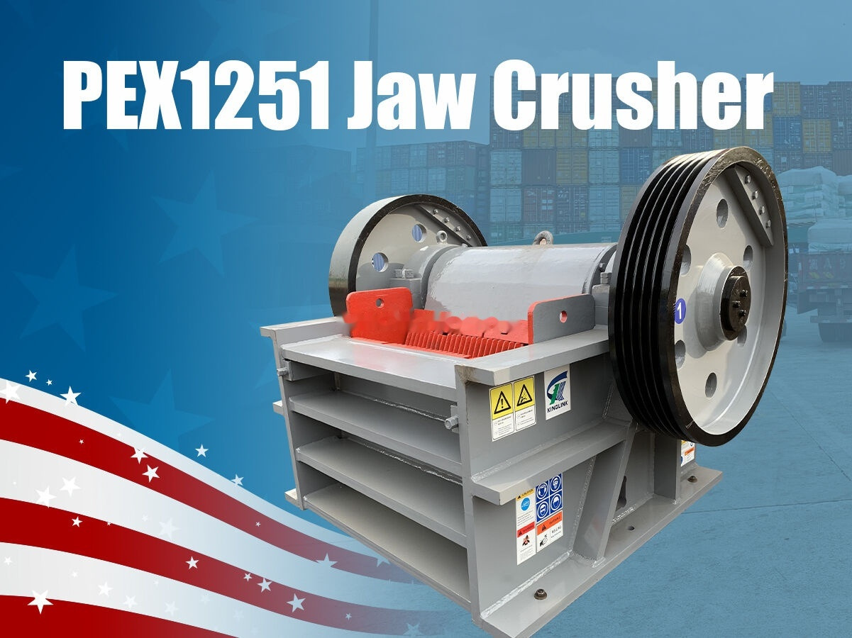 Kinglink Hard Stone Secondary Jaw Crusher PEX1251 - Čelisťový drtič: obrázek 1 Kinglink Hard Stone Secondary Jaw Crusher PEX1251 - Čelisťový drtič: obrázek 1