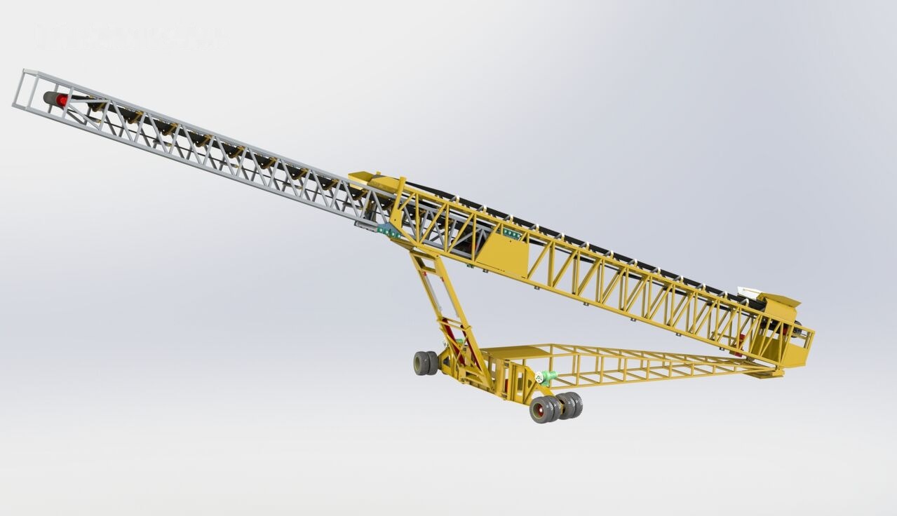 Kinglink Mobile Port Ship Loader | Telescopic Radial Stacker - Pásový dopravník: obrázek 3 Kinglink Mobile Port Ship Loader | Telescopic Radial Stacker - Pásový dopravník: obrázek 3