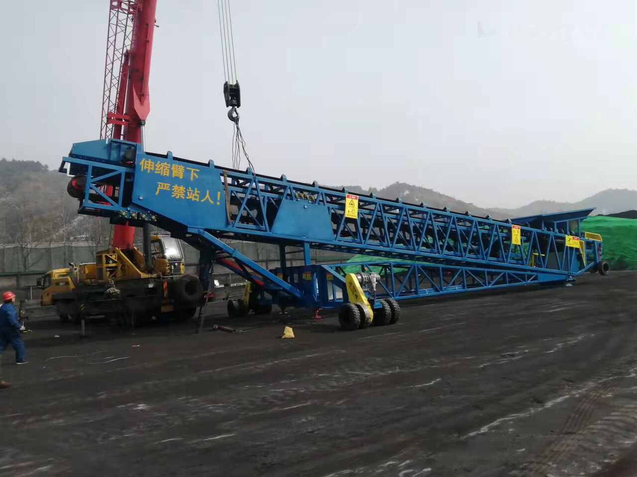 Kinglink Mobile Port Ship Loader | Telescopic Radial Stacker - Pásový dopravník: obrázek 1 Kinglink Mobile Port Ship Loader | Telescopic Radial Stacker - Pásový dopravník: obrázek 1