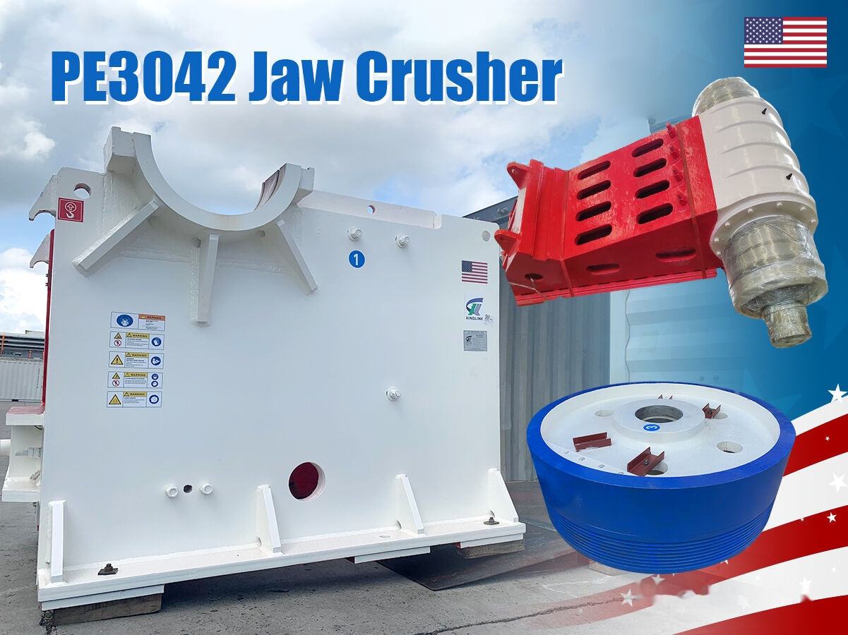 Kinglink PE3042 Primary Rock Jaw Crusher | Concrete Batching Plant - Čelisťový drtič: obrázek 1 Kinglink PE3042 Primary Rock Jaw Crusher | Concrete Batching Plant - Čelisťový drtič: obrázek 1