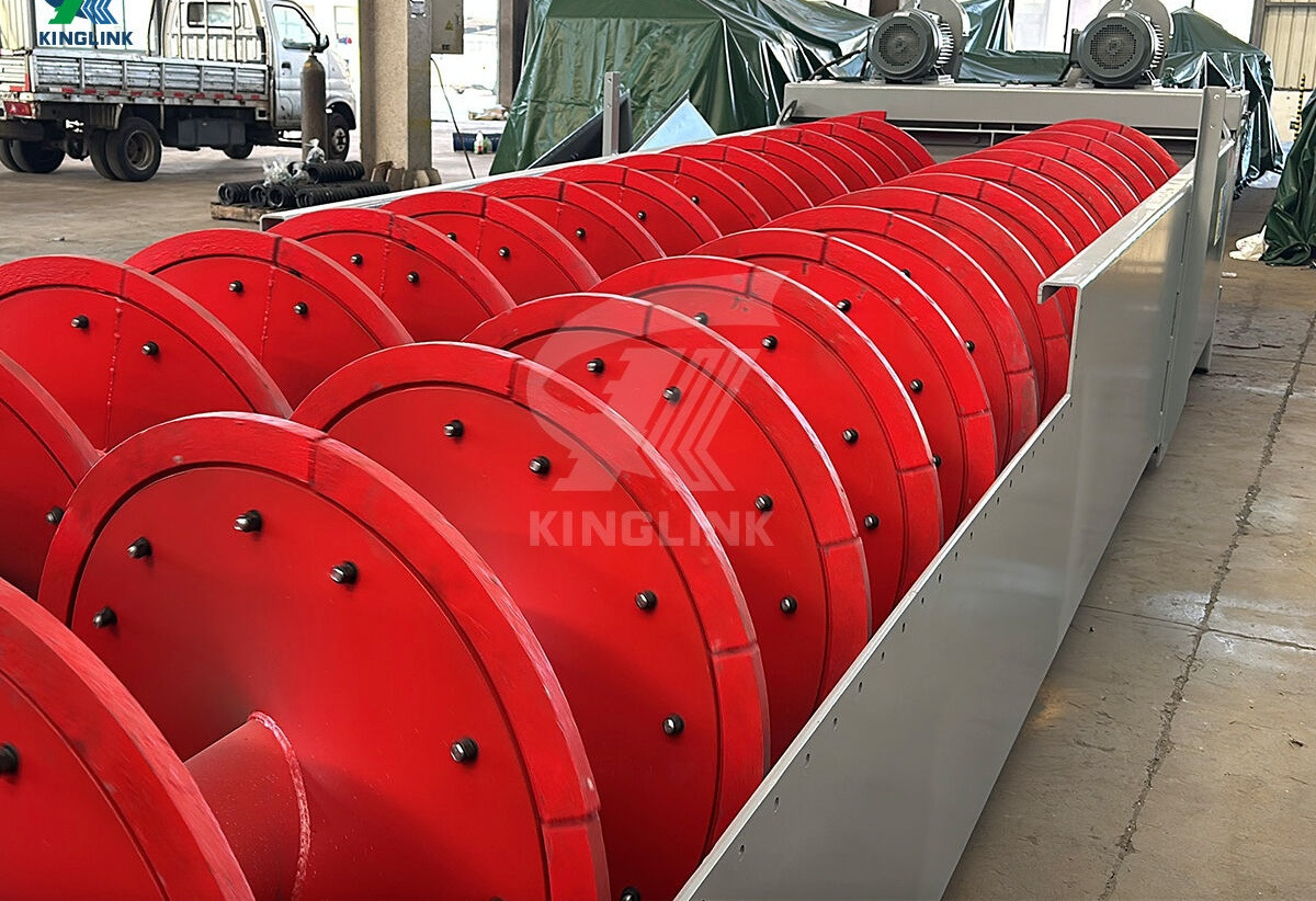 Kinglink PSST3625 Twin Shaft Sand Screw | Fine Material Washer - Třídič: obrázek 3 Kinglink PSST3625 Twin Shaft Sand Screw | Fine Material Washer - Třídič: obrázek 3