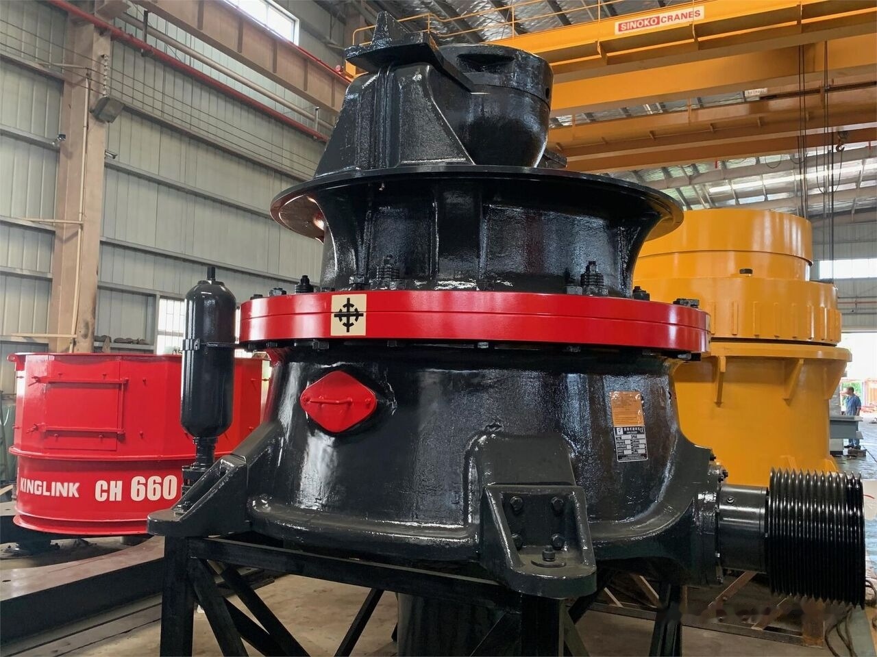 Kinglink Sandvik type Hydraulic Cone Crusher CH660 | Diabase - Kuželový drtič: obrázek 2 Kinglink Sandvik type Hydraulic Cone Crusher CH660 | Diabase - Kuželový drtič: obrázek 2