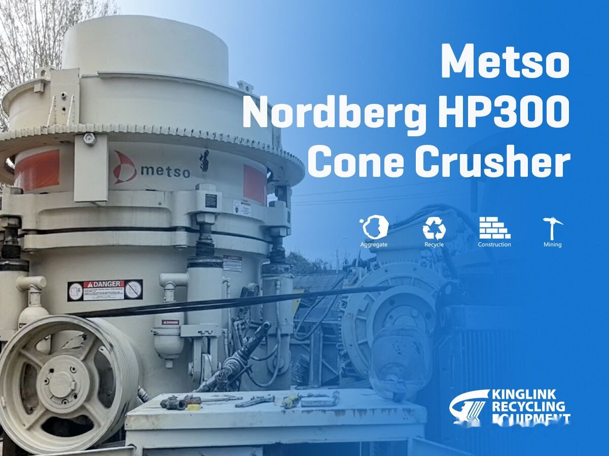 Metso Nordberg HP300 Cone Crusher - Kuželový drtič: obrázek 1 Metso Nordberg HP300 Cone Crusher - Kuželový drtič: obrázek 1
