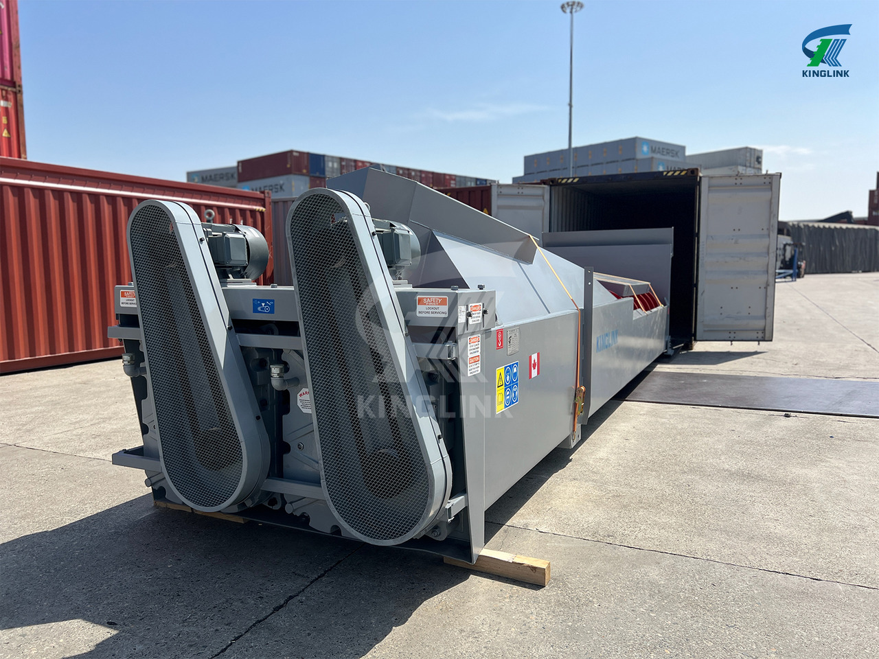 KINGLINK Sandscrew 36'' x 25' | Fine Material Washer | Sand Screw in Canada - Stavební technika: obrázek 2 KINGLINK Sandscrew 36'' x 25' | Fine Material Washer | Sand Screw in Canada - Stavební technika: obrázek 2