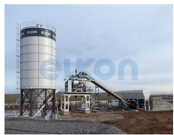 ELKON Elkomix-120 Stationary Concrete Batching Plant - Betonárna: obrázek 1 ELKON Elkomix-120 Stationary Concrete Batching Plant - Betonárna: obrázek 1