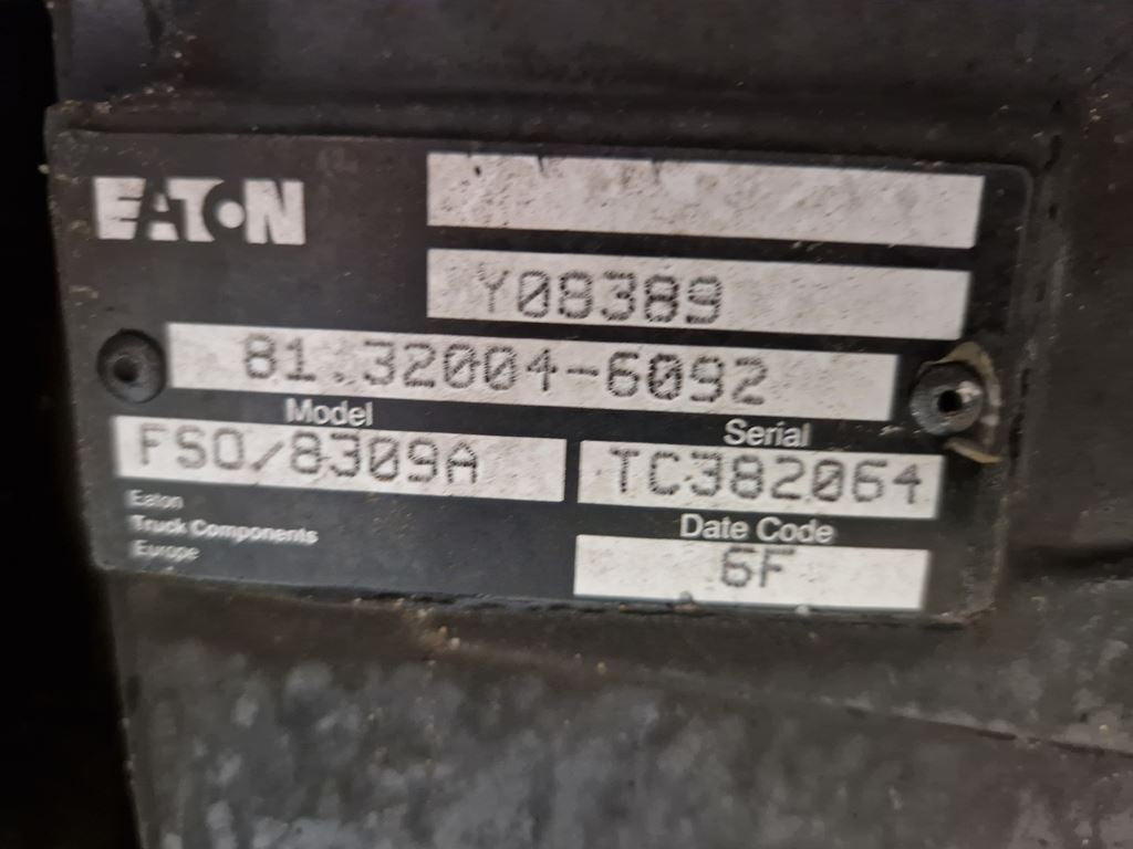EATON / VICKERS Y 08389 - Převodovka pro Nákladní auto: obrázek 5 EATON / VICKERS Y 08389 - Převodovka pro Nákladní auto: obrázek 5