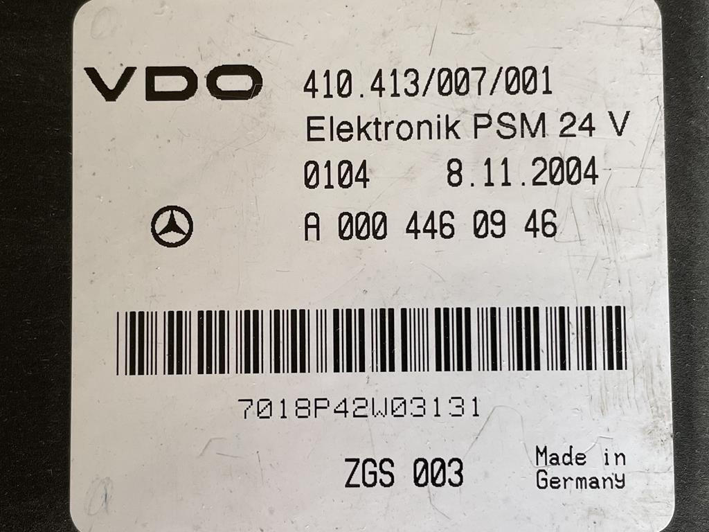 MERCEDES-BENZ PSM - A 000 446 09 46 - Řídicí blok pro Nákladní auto: obrázek 3 MERCEDES-BENZ PSM - A 000 446 09 46 - Řídicí blok pro Nákladní auto: obrázek 3