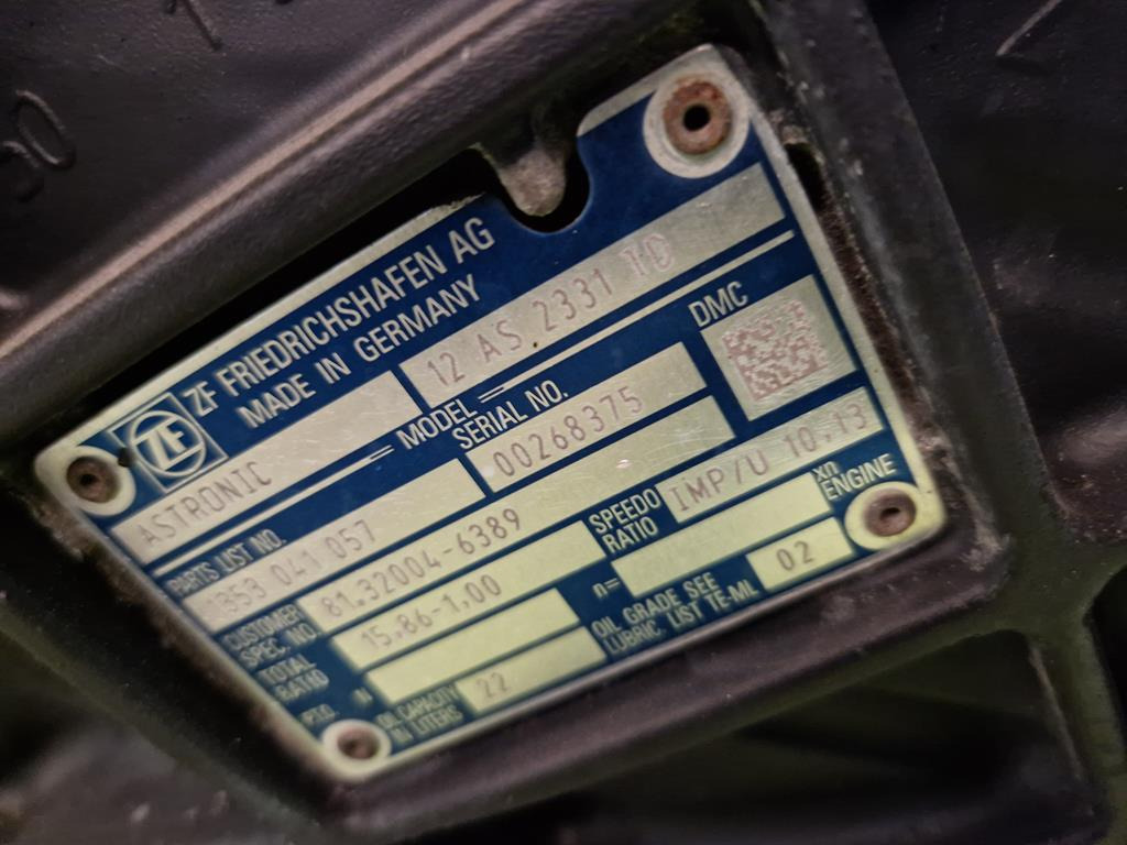 Převodovka pro Nákladní auto ZF ASTRONIC 12AS 2331 TD FOR MAN - WITH INTARDER 3 - 81.32004 - 6389: obrázek 7