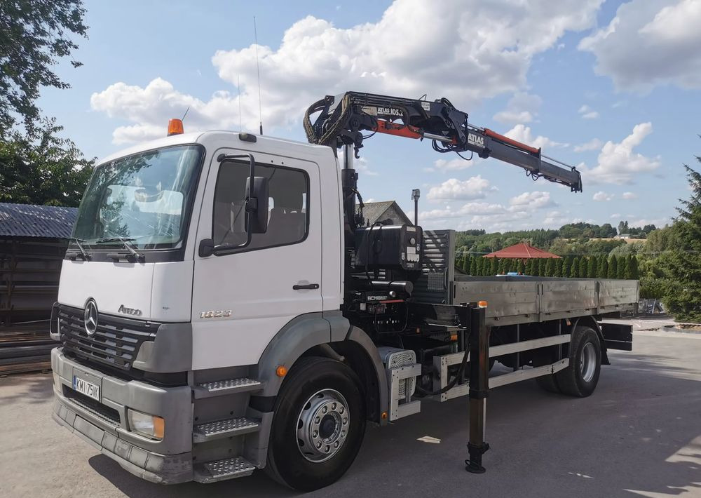 Mercedes-Benz Atego 1823 żuraw HDS Atlas 105.2 koła 315/80R22,5 - Nákladní automobil valníkový/ Plošinový, Auto s hydraulickou rukou: obrázek 1 Mercedes-Benz Atego 1823 żuraw HDS Atlas 105.2 koła 315/80R22,5 - Nákladní automobil valníkový/ Plošinový, Auto s hydraulickou rukou: obrázek 1