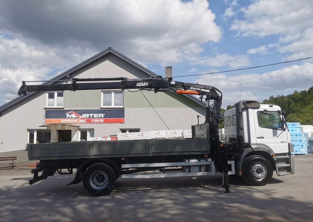 Mercedes-Benz Atego 1823 żuraw HDS Atlas 105.2 koła 315/80R22,5 - Nákladní automobil valníkový/ Plošinový, Auto s hydraulickou rukou: obrázek 3 Mercedes-Benz Atego 1823 żuraw HDS Atlas 105.2 koła 315/80R22,5 - Nákladní automobil valníkový/ Plošinový, Auto s hydraulickou rukou: obrázek 3