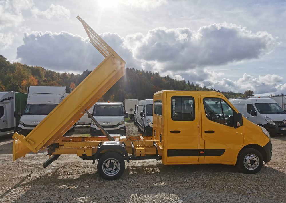 Renault Master 125dCi Brygadówka wywrotka Bliźniak kiper doka 7-osobowa Hak - Dodávka sklápěč: obrázek 4 Renault Master 125dCi Brygadówka wywrotka Bliźniak kiper doka 7-osobowa Hak - Dodávka sklápěč: obrázek 4