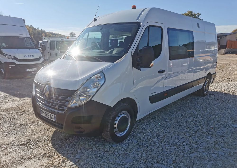 Renault Master L3H2 doka 7-osobowy Długi klima 2.3dCi-125KM Brygadówka - Furgon: obrázek 1 Renault Master L3H2 doka 7-osobowy Długi klima 2.3dCi-125KM Brygadówka - Furgon: obrázek 1