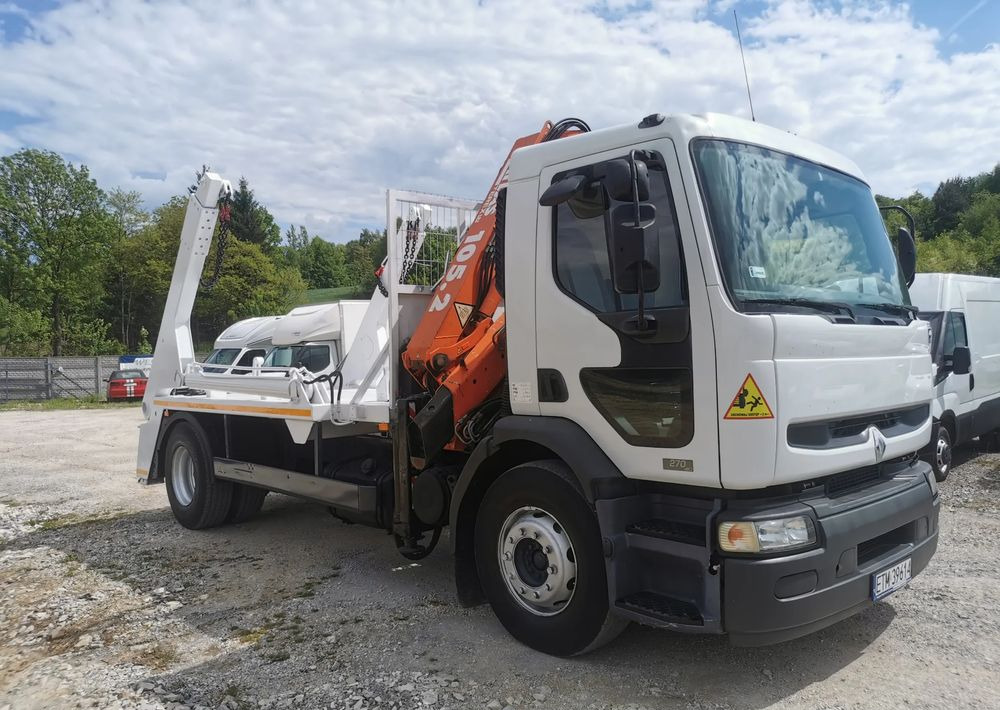Renault Premium 270DCi + żuraw HDS Atlas 105.2 + Bramowiec MEILLER 12t Kontener - Ramenový nosič kontajnerov, Auto s hydraulickou rukou: obrázek 2 Renault Premium 270DCi + żuraw HDS Atlas 105.2 + Bramowiec MEILLER 12t Kontener - Ramenový nosič kontajnerov, Auto s hydraulickou rukou: obrázek 2