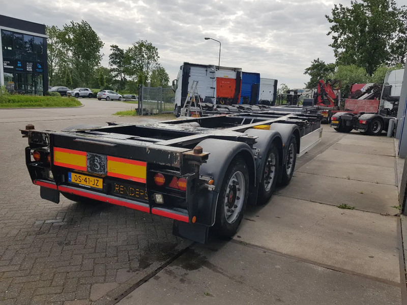 Kontejnerovy návěs/ Výměnná nástavba Renders 3DFCST multi chassis SAF Schijfremmen: obrázek 6