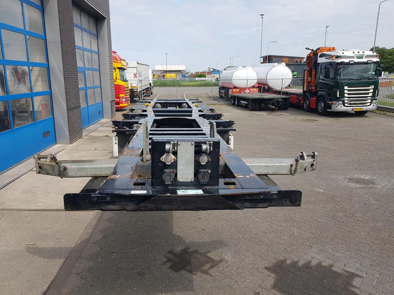 Kontejnerovy návěs/ Výměnná nástavba Renders 3DFCST multi chassis SAF Schijfremmen: obrázek 12