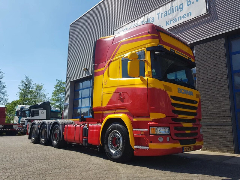 Scania R450 8x2 Topline ADR EX/II, EX/III, FL en AT SCR only - Kontejnérový podvozek/ Výměnná nástavba: obrázek 5 Scania R450 8x2 Topline ADR EX/II, EX/III, FL en AT SCR only - Kontejnérový podvozek/ Výměnná nástavba: obrázek 5