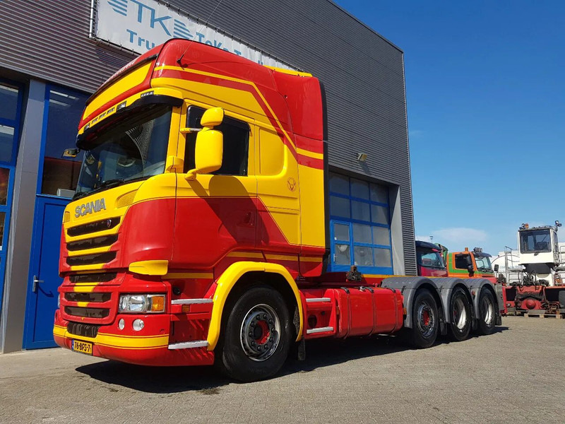 Scania R450 8x2 Topline ADR EX/II, EX/III, FL en AT SCR only - Kontejnérový podvozek/ Výměnná nástavba: obrázek 2 Scania R450 8x2 Topline ADR EX/II, EX/III, FL en AT SCR only - Kontejnérový podvozek/ Výměnná nástavba: obrázek 2