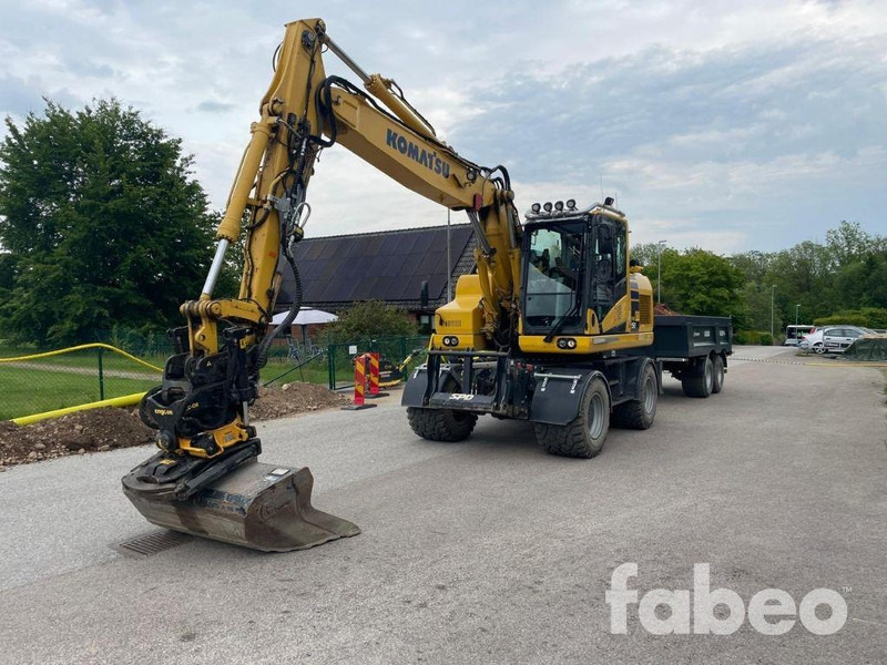 Komatsu PW160-11EO - Kolesové rýpadlo: obrázek 1 Komatsu PW160-11EO - Kolesové rýpadlo: obrázek 1
