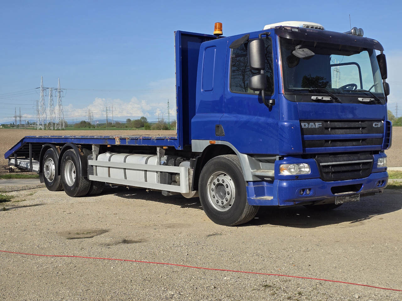 DAF CF 360 MACHINE TRANSPORTER - Přepravník automobilů: obrázek 2 DAF CF 360 MACHINE TRANSPORTER - Přepravník automobilů: obrázek 2