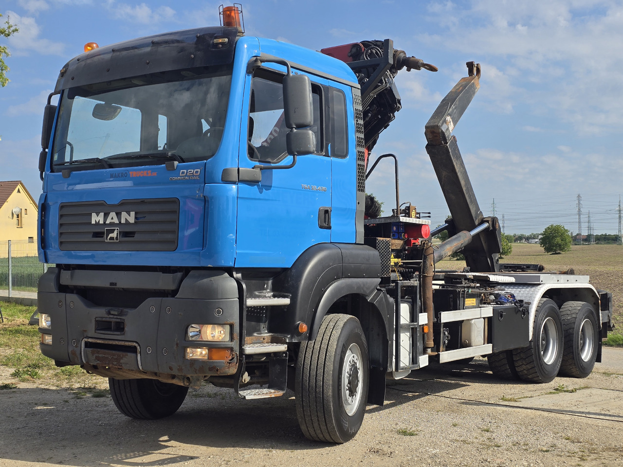 MAN TGA 33.430 6X6 / HMF 1823 K3+REM.CON./ HOOK SYSTEM - Hákový nosič kontejnerů, Auto s hydraulickou rukou: obrázek 4 MAN TGA 33.430 6X6 / HMF 1823 K3+REM.CON./ HOOK SYSTEM - Hákový nosič kontejnerů, Auto s hydraulickou rukou: obrázek 4