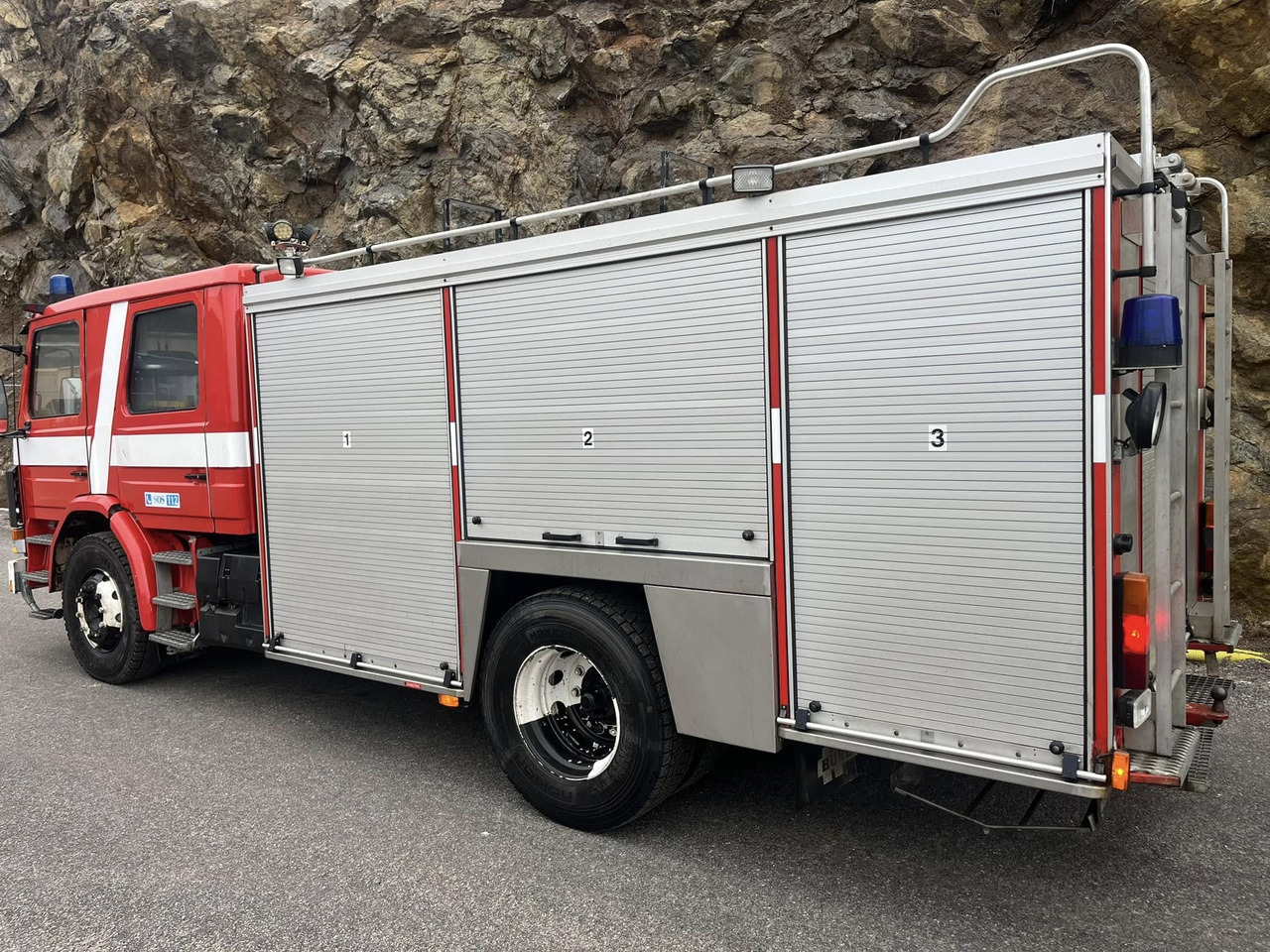 Scania P93ML - Fire engine /firetruck - SÅLD/SOLD !! - Hasičský vůz: obrázek 2 Scania P93ML - Fire engine /firetruck - SÅLD/SOLD !! - Hasičský vůz: obrázek 2
