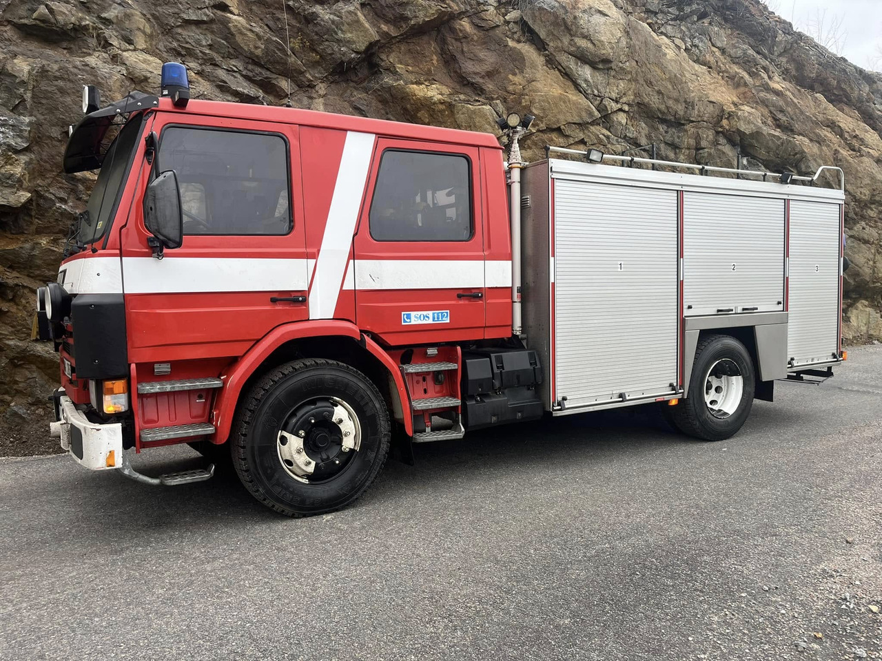 Scania P93ML - Fire engine /firetruck - SÅLD/SOLD !! - Hasičský vůz: obrázek 1 Scania P93ML - Fire engine /firetruck - SÅLD/SOLD !! - Hasičský vůz: obrázek 1
