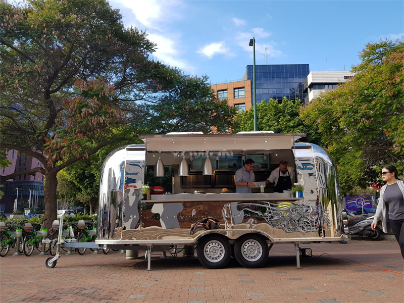 Yowon customized concession food trailer catering cart - Prodejní přívěs: obrázek 1 Yowon customized concession food trailer catering cart - Prodejní přívěs: obrázek 1