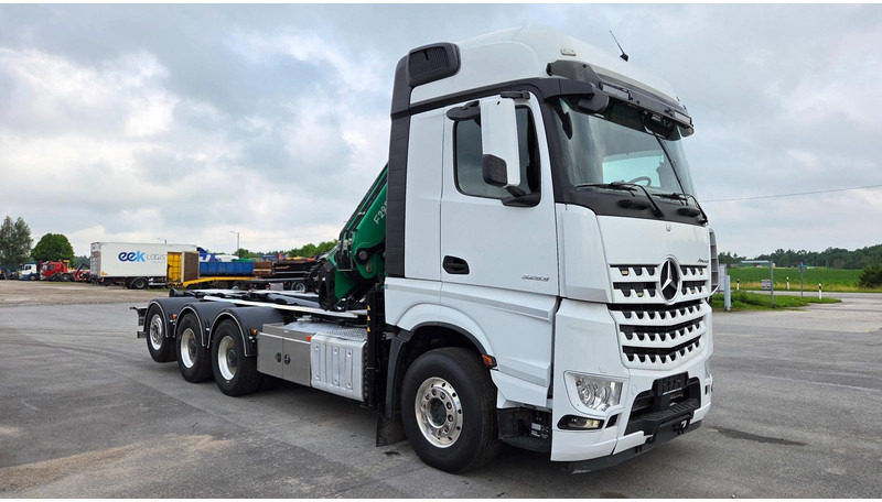 Mercedes-Benz Arocs 3253 8X4*4 Fassi F295 - Hákový nosič kontejnerů, Auto s hydraulickou rukou: obrázek 4 Mercedes-Benz Arocs 3253 8X4*4 Fassi F295 - Hákový nosič kontejnerů, Auto s hydraulickou rukou: obrázek 4