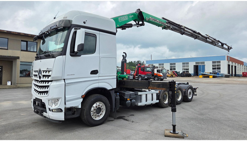 Mercedes-Benz Arocs 3253 8X4*4 Fassi F295 - Hákový nosič kontejnerů, Auto s hydraulickou rukou: obrázek 1 Mercedes-Benz Arocs 3253 8X4*4 Fassi F295 - Hákový nosič kontejnerů, Auto s hydraulickou rukou: obrázek 1