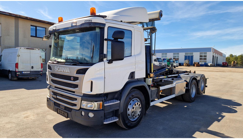 Scania P410 6X2 - Hákový nosič kontejnerů: obrázek 1 Scania P410 6X2 - Hákový nosič kontejnerů: obrázek 1