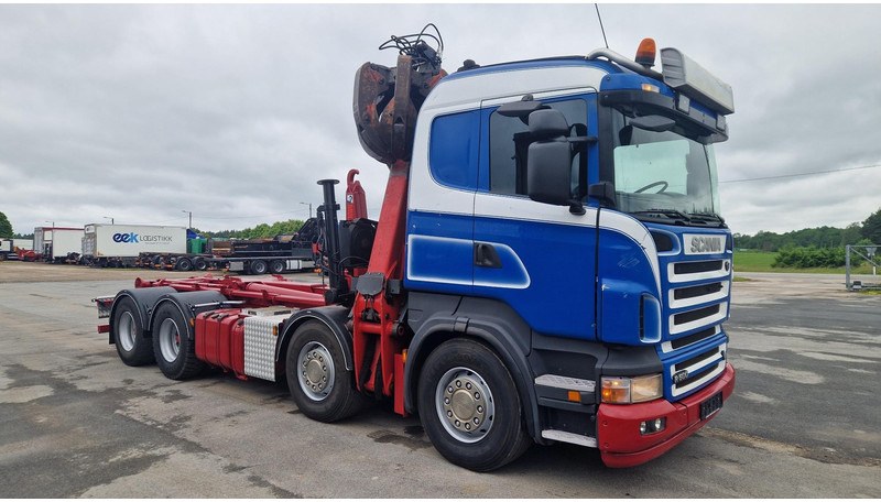 Scania R500 8X4 Epsilon E250Z95 - Hákový nosič kontejnerů, Auto s hydraulickou rukou: obrázek 4 Scania R500 8X4 Epsilon E250Z95 - Hákový nosič kontejnerů, Auto s hydraulickou rukou: obrázek 4